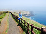 제주도 여행 - 우도 등대공원에서 검멀레로 내려가는 길이 '우도포토존'이라는 사실 아시나요? ^^