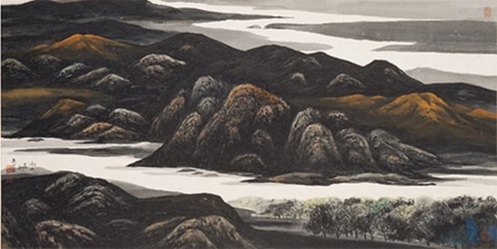 수묵인 송수남(1938 ~ 2013)의 그림