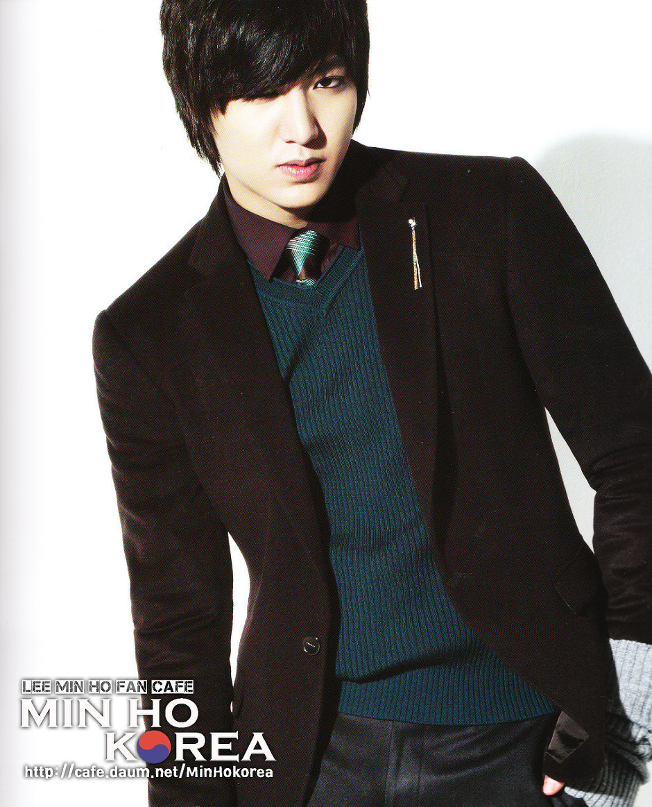 Lee Min Ho banh bao trong BST Trugen Winter 2009