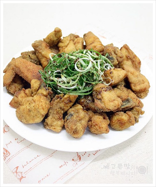 맥주안주로 좋은..카레 파닭.