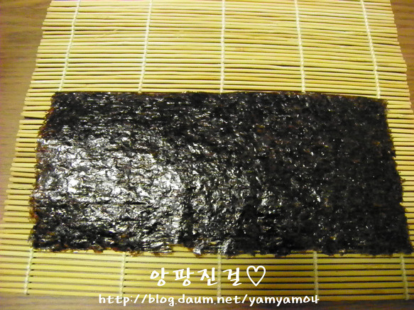 귀요미의 종결! 꼬마김밥 싸들고 소풍가자~