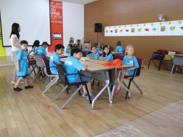 unicef 행사 현장 *