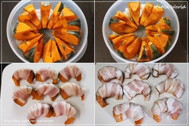 베이컨말이 단오학 마우리