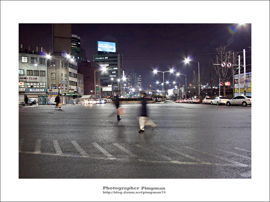 2011-01-31(서울역앞 염천교교차로에서 타임랩스 동영상)