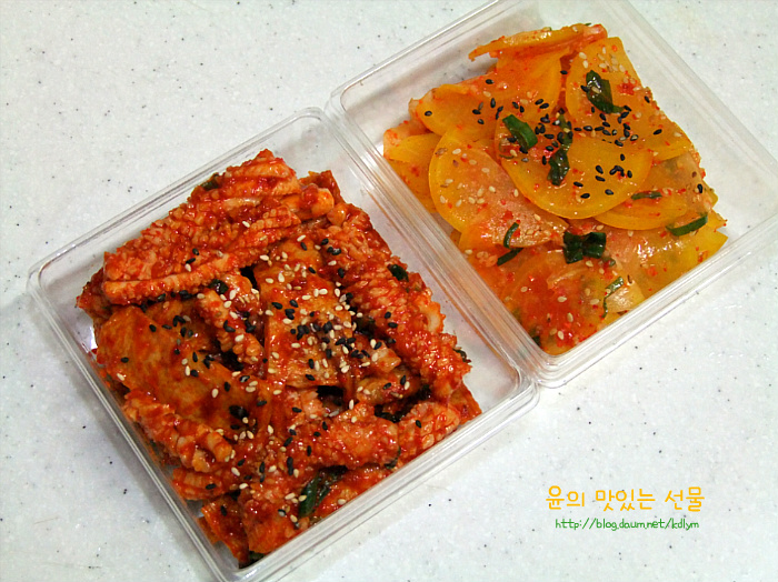 어부아내의 마음을 본받아 만든 내맘대로 충무김밥 도시락