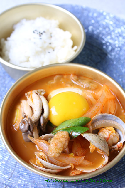 맛있다고 난리~<얼큰한 짬뽕순두부>