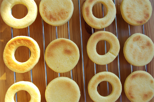 노오븐으로 만든 반지모양 쿠키 샌드