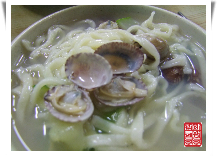 서해바지락칼국수 이미지