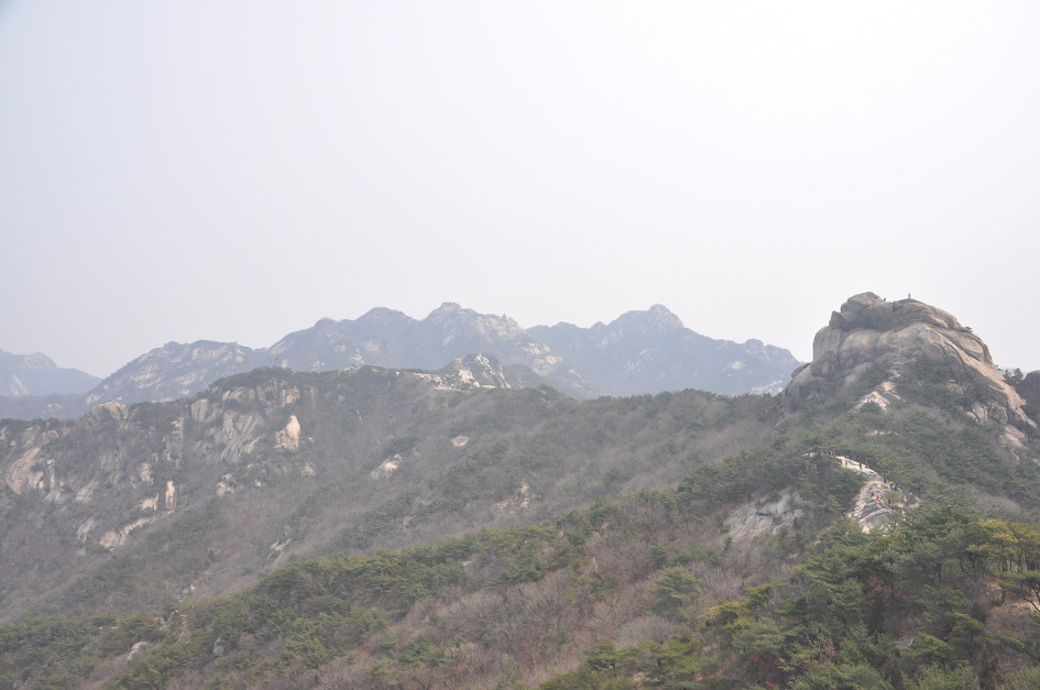 문수봉 능선 이미지