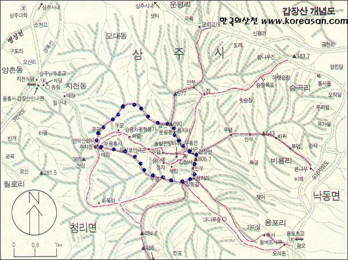갑장산 이미지