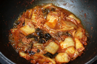 참치 김치찌개 깔끔하게 끓이기
