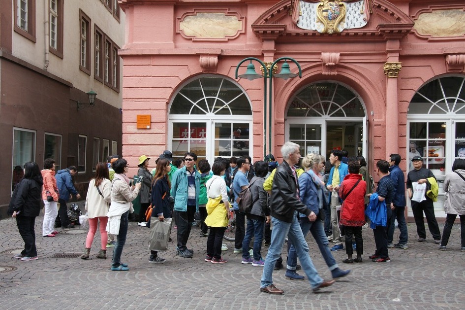 하이델베르그 거리 풍경