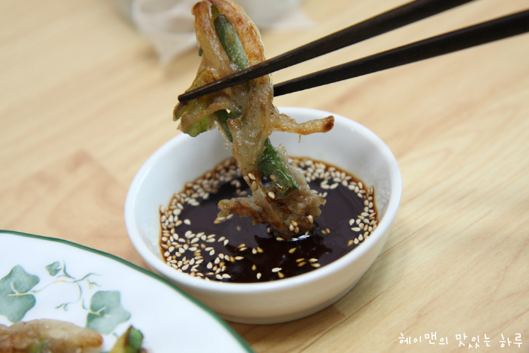 메밀가루로 만든 애호박전~ - 10만개의 레시피, 메뉴판키친 요리판