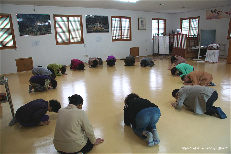 천도교 수도회 제2차 수련 이미지