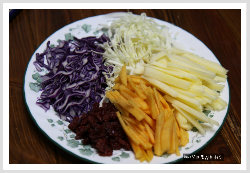 아삭아삭 상큼한 샐러드 샌드위치~ - 10만개의 레시피, 메뉴판키친 요리판
