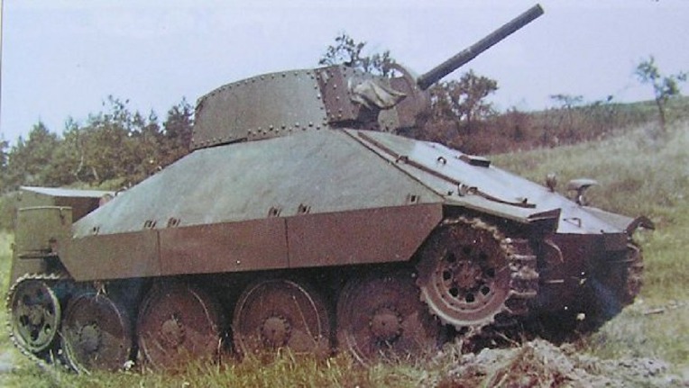 냉전기 체코슬로바키아군의 PM-1 화염방사 전차 - Cold War Czechoslovakian Army PM-1 flamethrower Tank 