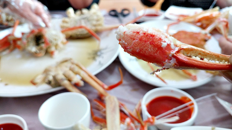 울진 대게축제는 못보고 대게만 배부르게 먹었다/울진맛집 동해회대게