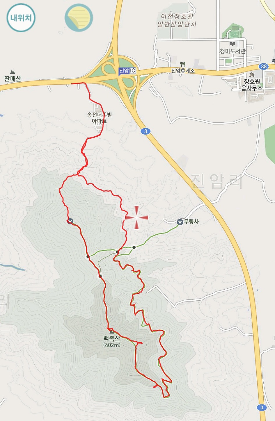 1월 하순 이천 산행지를 정하며