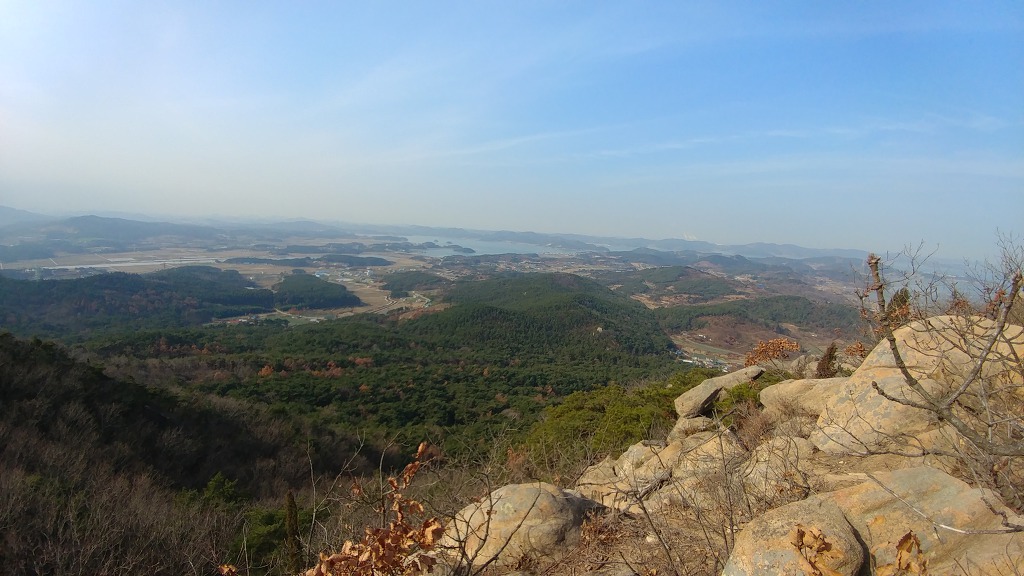 서산 팔봉산에서