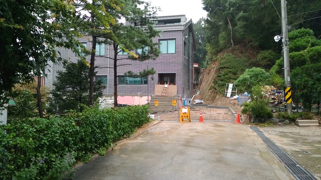 수유동 향운사 공사 180920